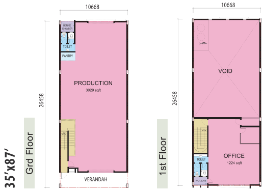 Type B Floor Plan Concept